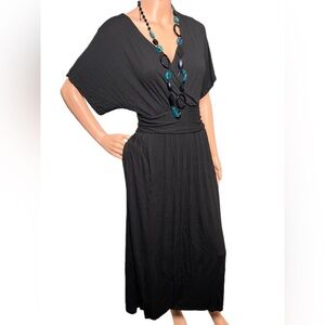 Elegant Black Maxi Dress by New York & Company